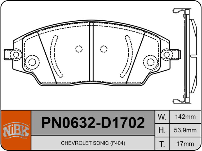 Producto NiBK PN0632