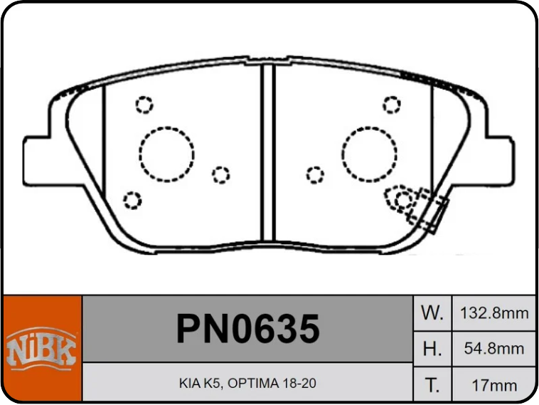 Producto NiBK PN0635