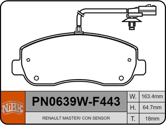 Producto NiBK PN0639W