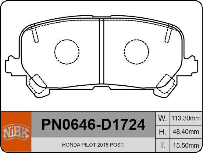 Producto NiBK PN0646