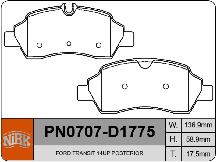 Producto NiBK PN0707