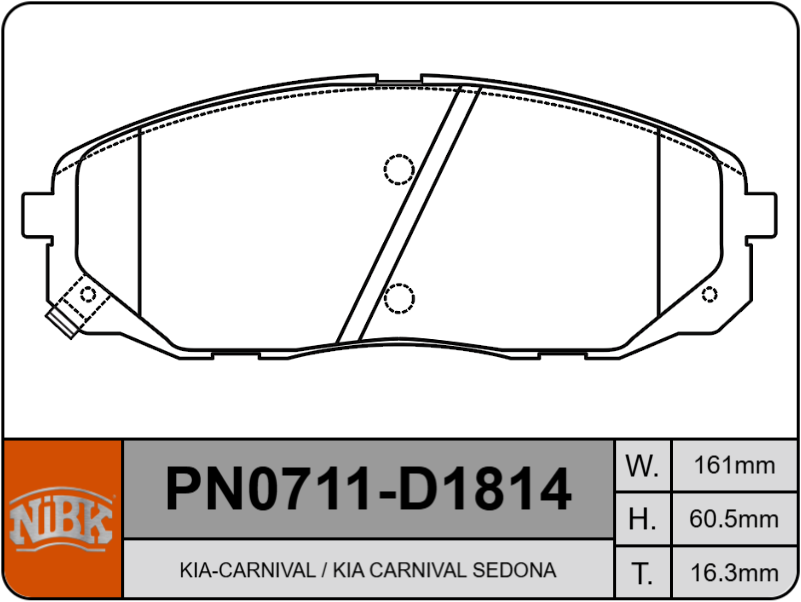Producto NiBK PN0711