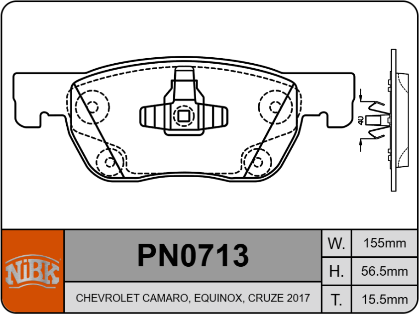 Producto NiBK PN0713