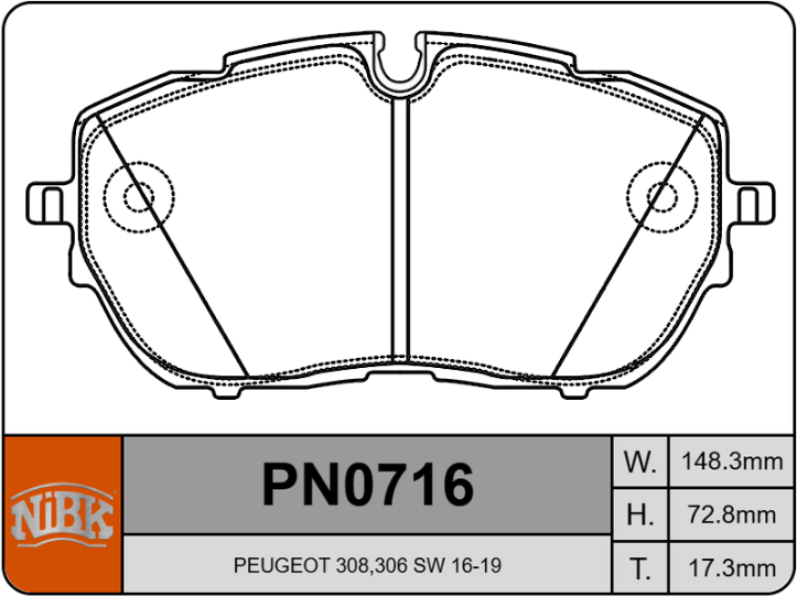 Producto NiBK PN0716