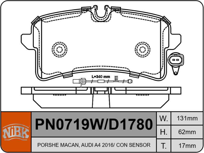 Producto NiBK PN0719W