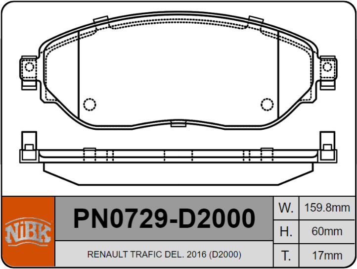 Producto NiBK PN0729