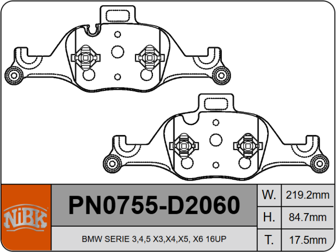 Producto NiBK PN0755