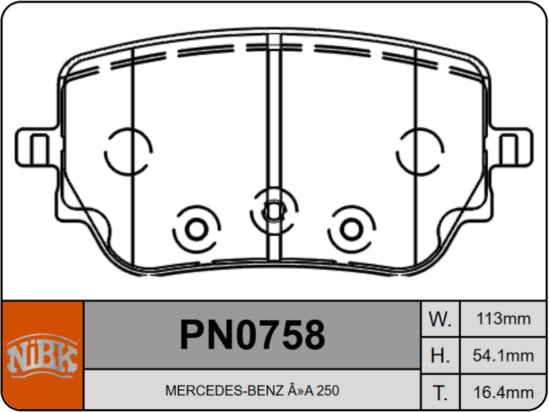 Producto NiBK PN0758