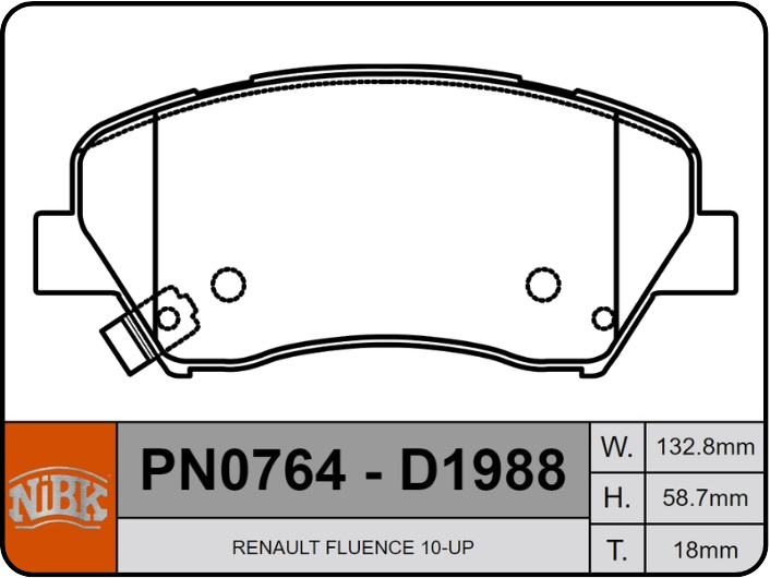 Producto NiBK PN0764
