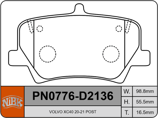 Producto NiBK PN0776