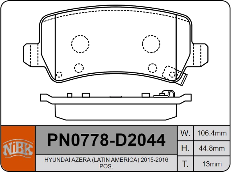 Producto NiBK PN0778