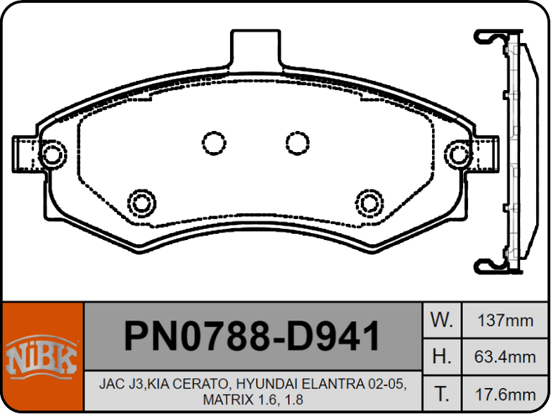 Producto NiBK PN0788