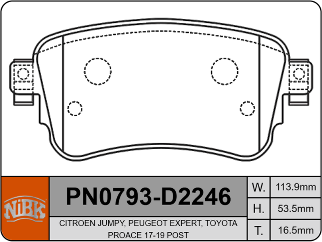 Producto NiBK PN0793