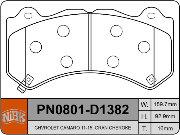 Producto NiBK PN0801