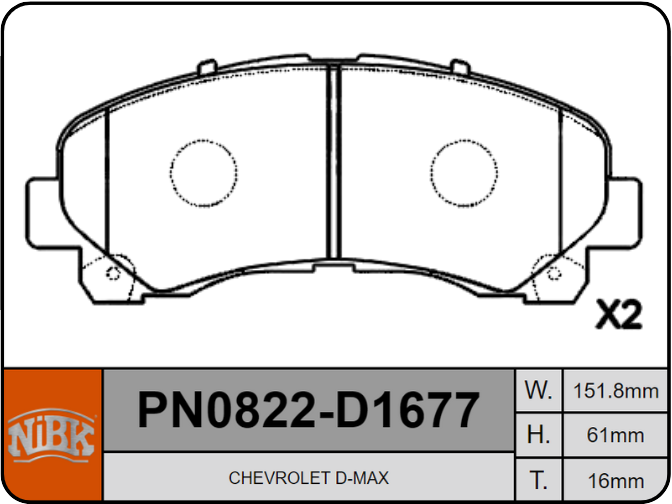 Producto NiBK PN0822