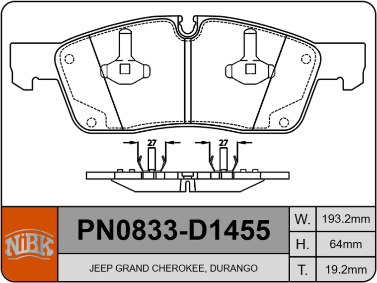 Producto NiBK PN0833