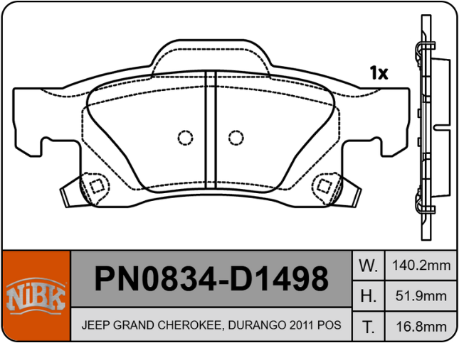 Producto NiBK PN0834