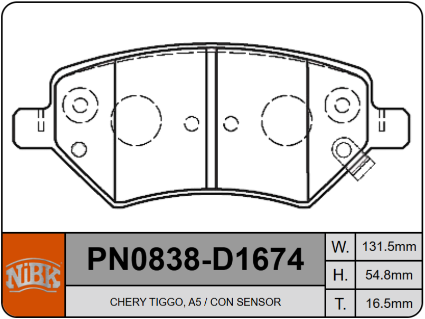 Producto NiBK PN0838