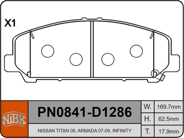 Producto NiBK PN0841