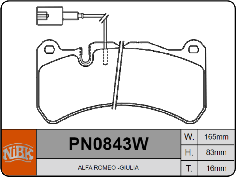 Producto NiBK PN0843W