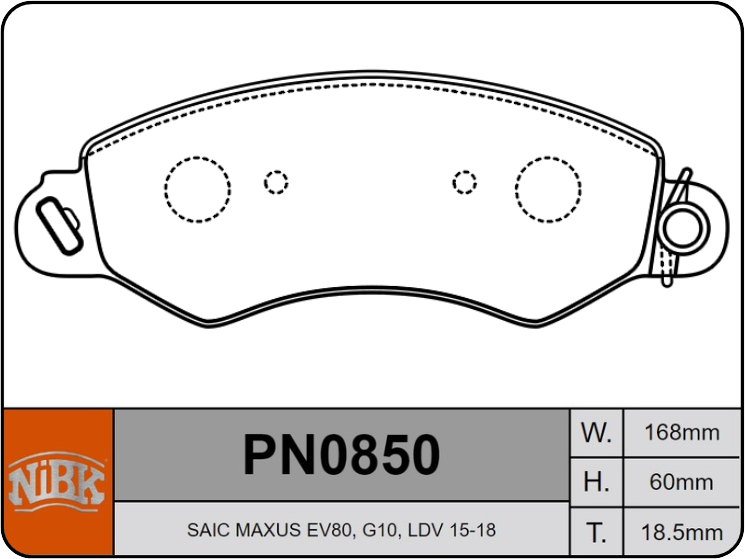 Producto NiBK PN0850