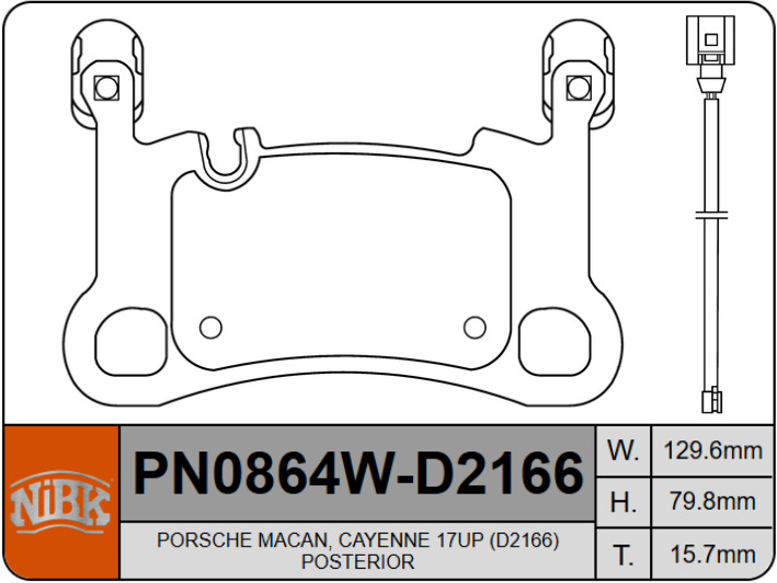 Producto NiBK PN0864W