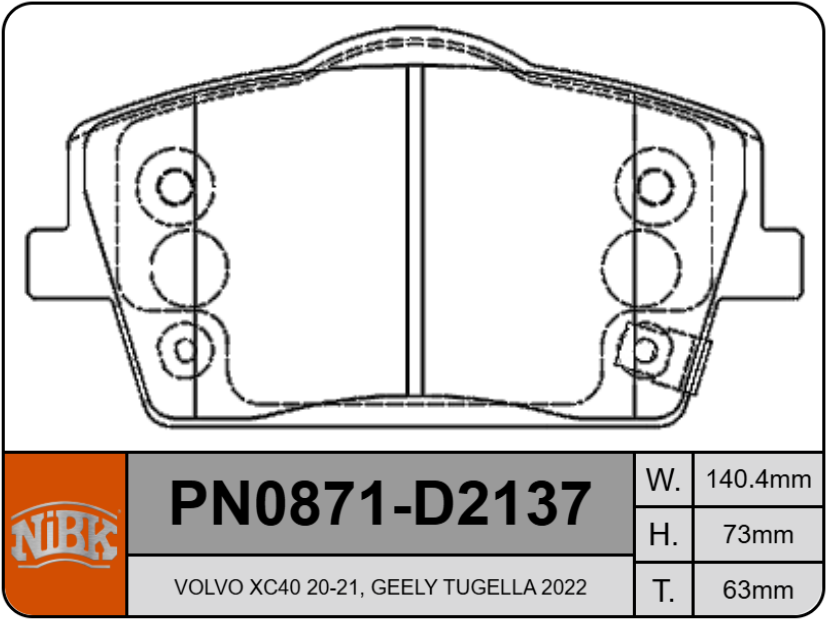 Producto NiBK PN0871