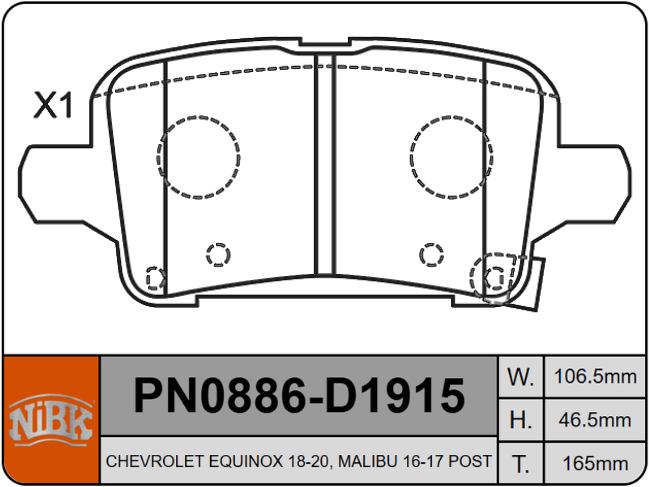 Producto NiBK PN0886