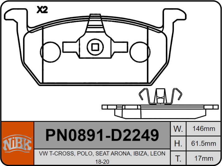 Producto NiBK PN0891