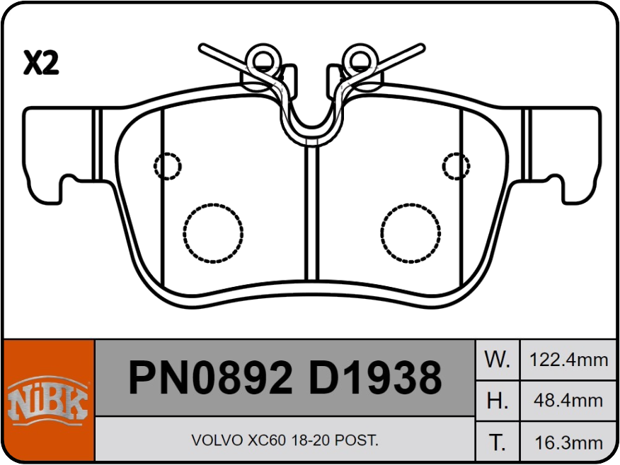 Producto NiBK PN0892