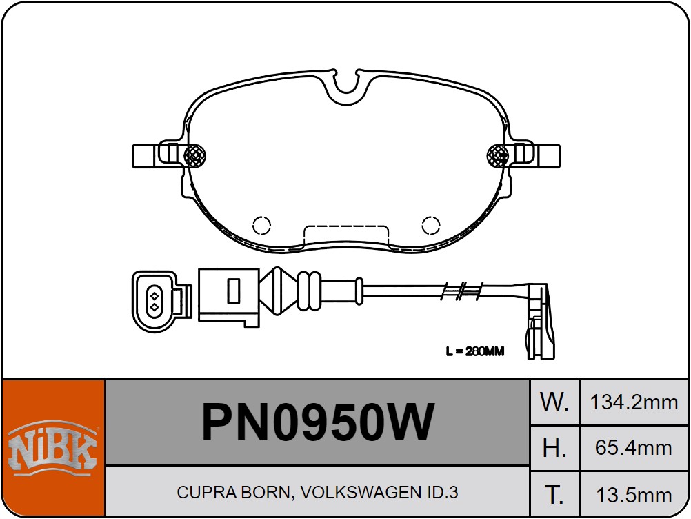 Producto NiBK PN0950W