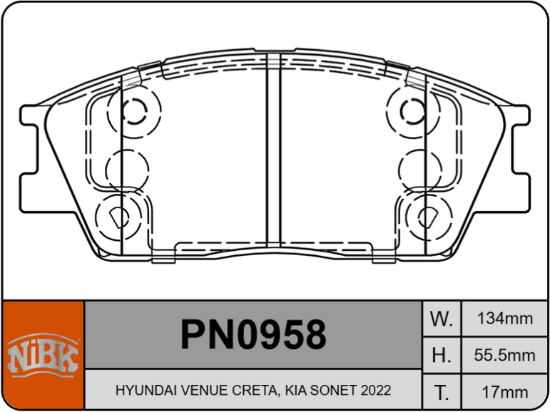 Producto NiBK PN0958