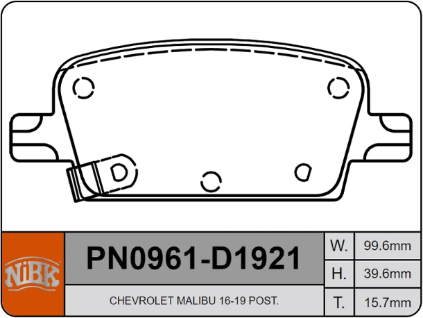 Producto NiBK PN0961