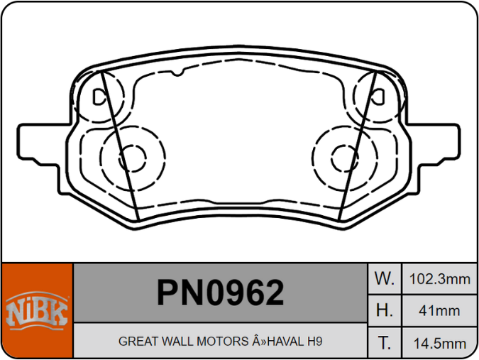 Producto NiBK PN0962