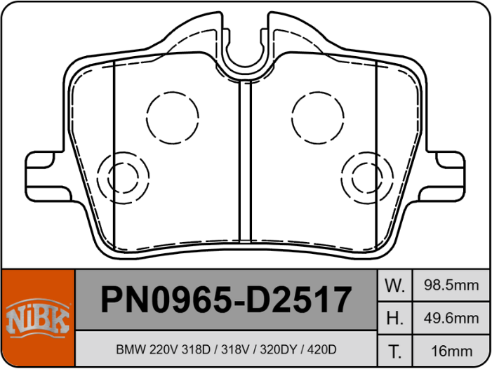 Producto NiBK PN0965
