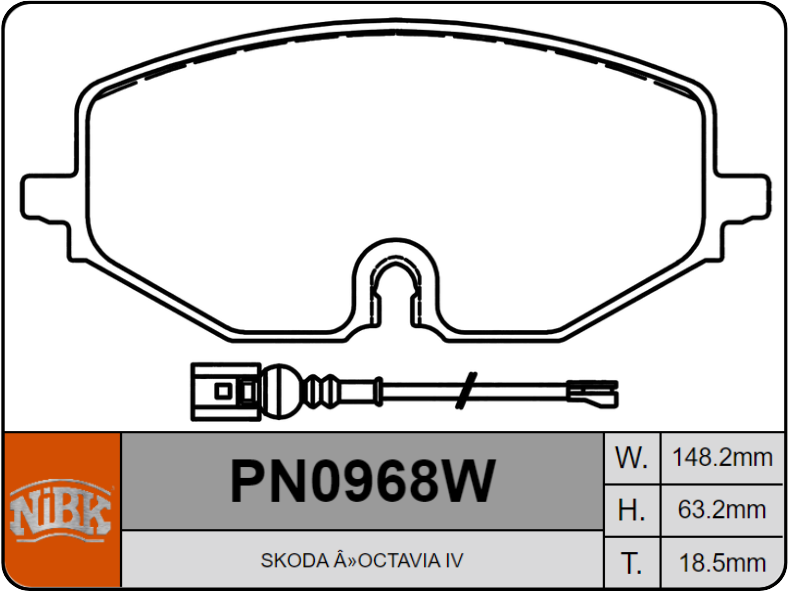Producto NiBK PN0968W