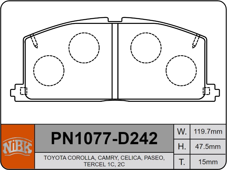 Producto NiBK PN1077