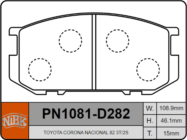 Producto NiBK PN1081