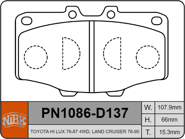 Producto NiBK PN1086