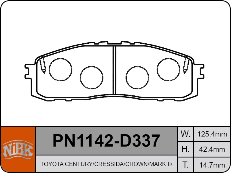 Producto NiBK PN1142