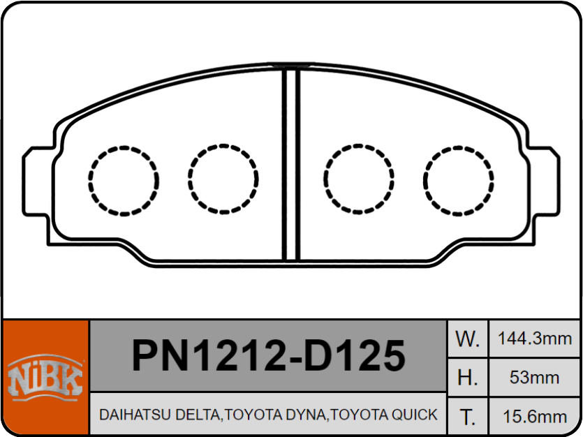 Producto NiBK PN1212