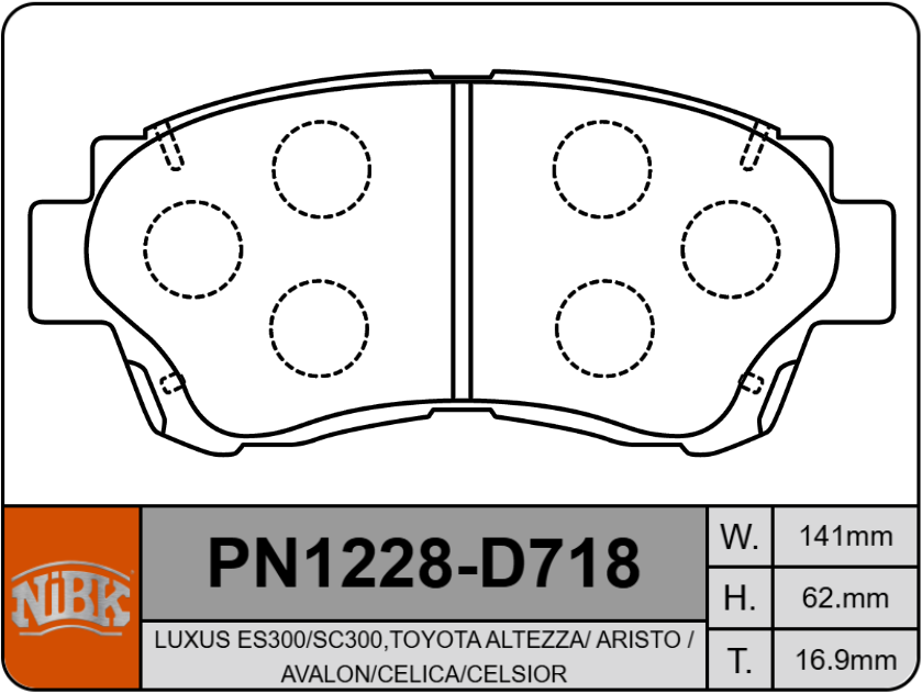 Producto NiBK PN1228