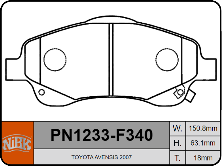 Producto NiBK PN1233