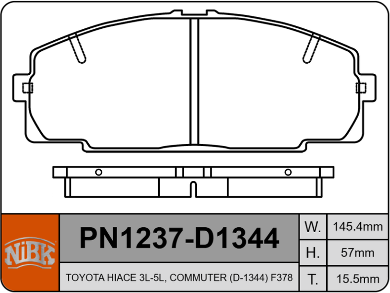 Producto NiBK PN1237