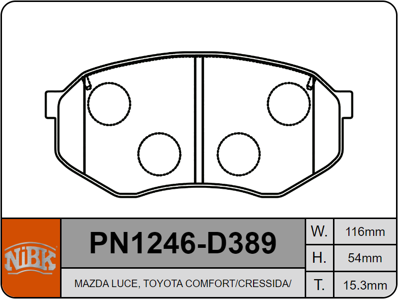 Producto NiBK PN1246