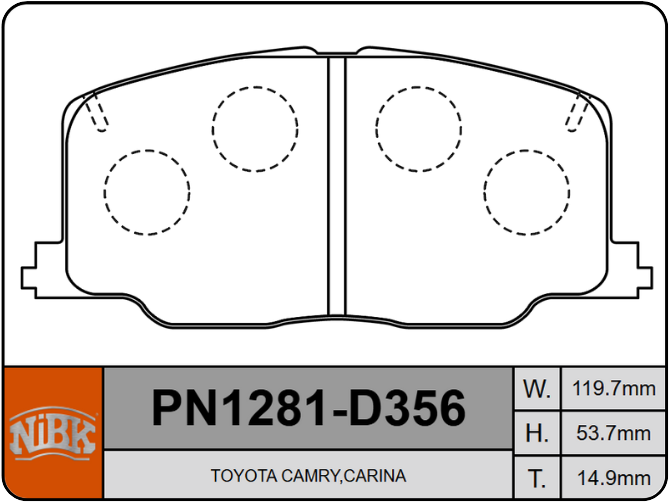 Producto NiBK PN1281