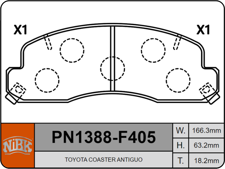 Producto NiBK PN1388