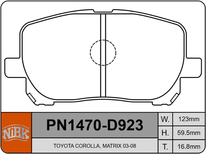 Producto NiBK PN1470
