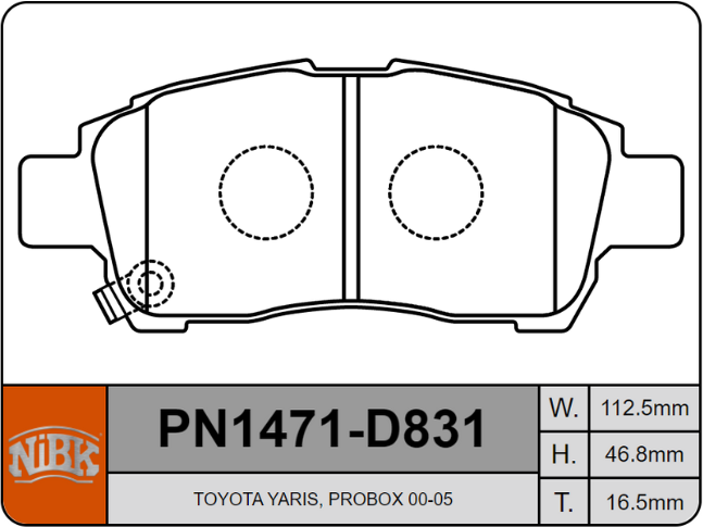 Producto NiBK PN1471