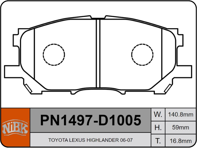 Producto NiBK PN1497